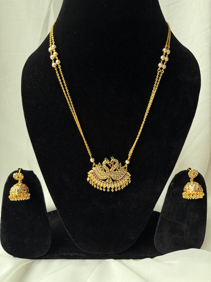 Pathakkam Chain with Earrings