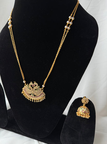 Pathakkam Chain with Earrings