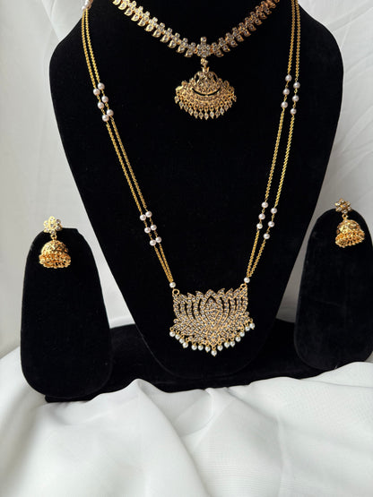 Pathakkam Chain with earrings