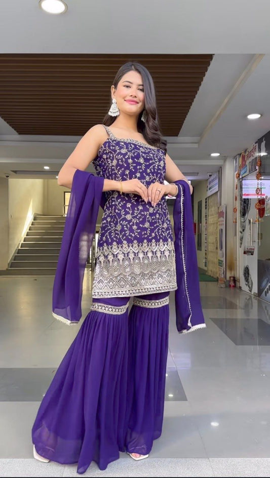 Ria Sharara Purple