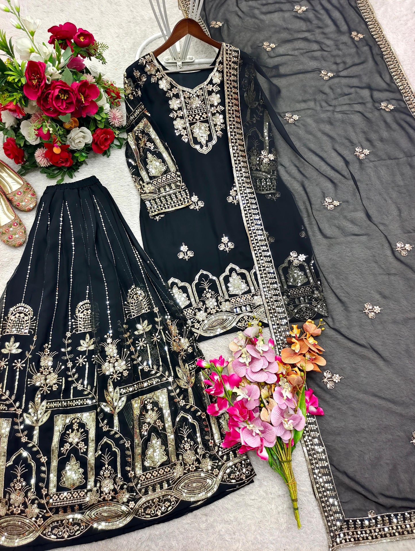 Anu Sharara Black