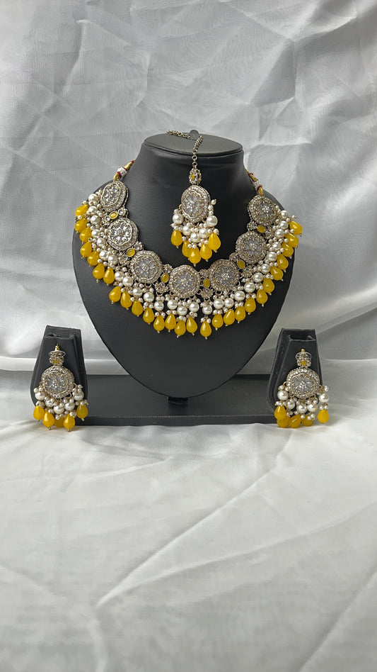 Party Jewellery Yellow