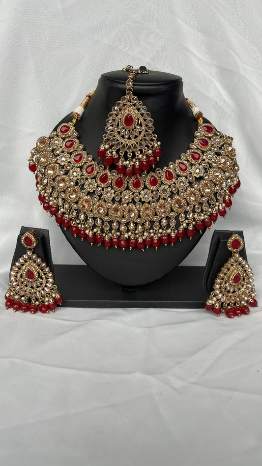 Bridal Jewellery Set Gold