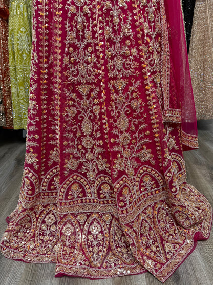 Kavya Fully Stitched Pink