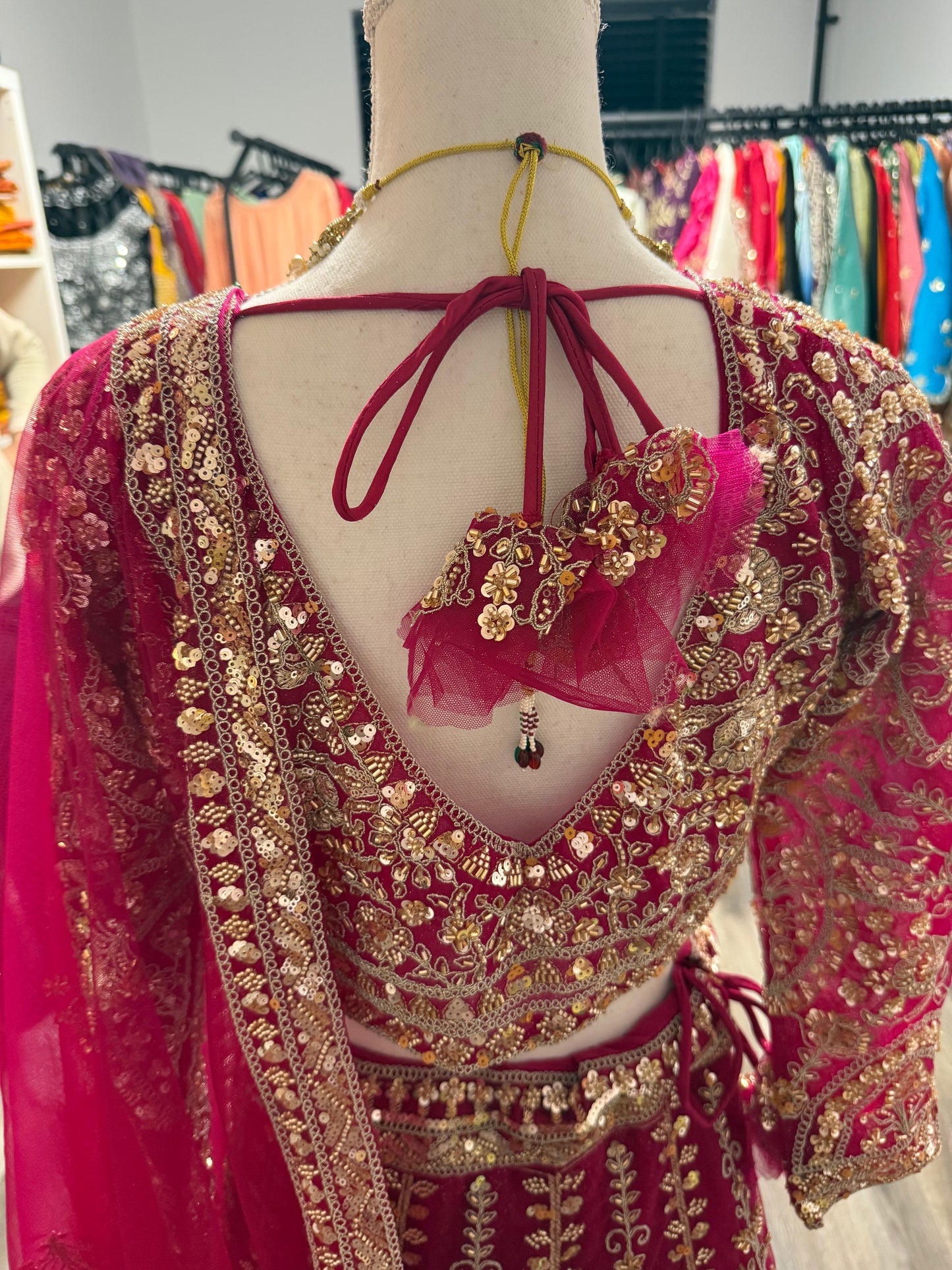 Kavya Fully Stitched Pink