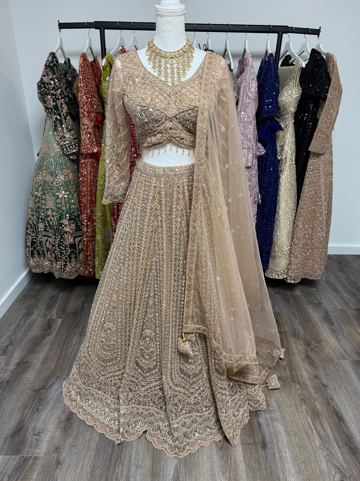 Avni Fully Stitched Beige