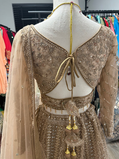 Avni Fully Stitched Beige