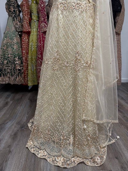 Inaya Fully Stitched Beige