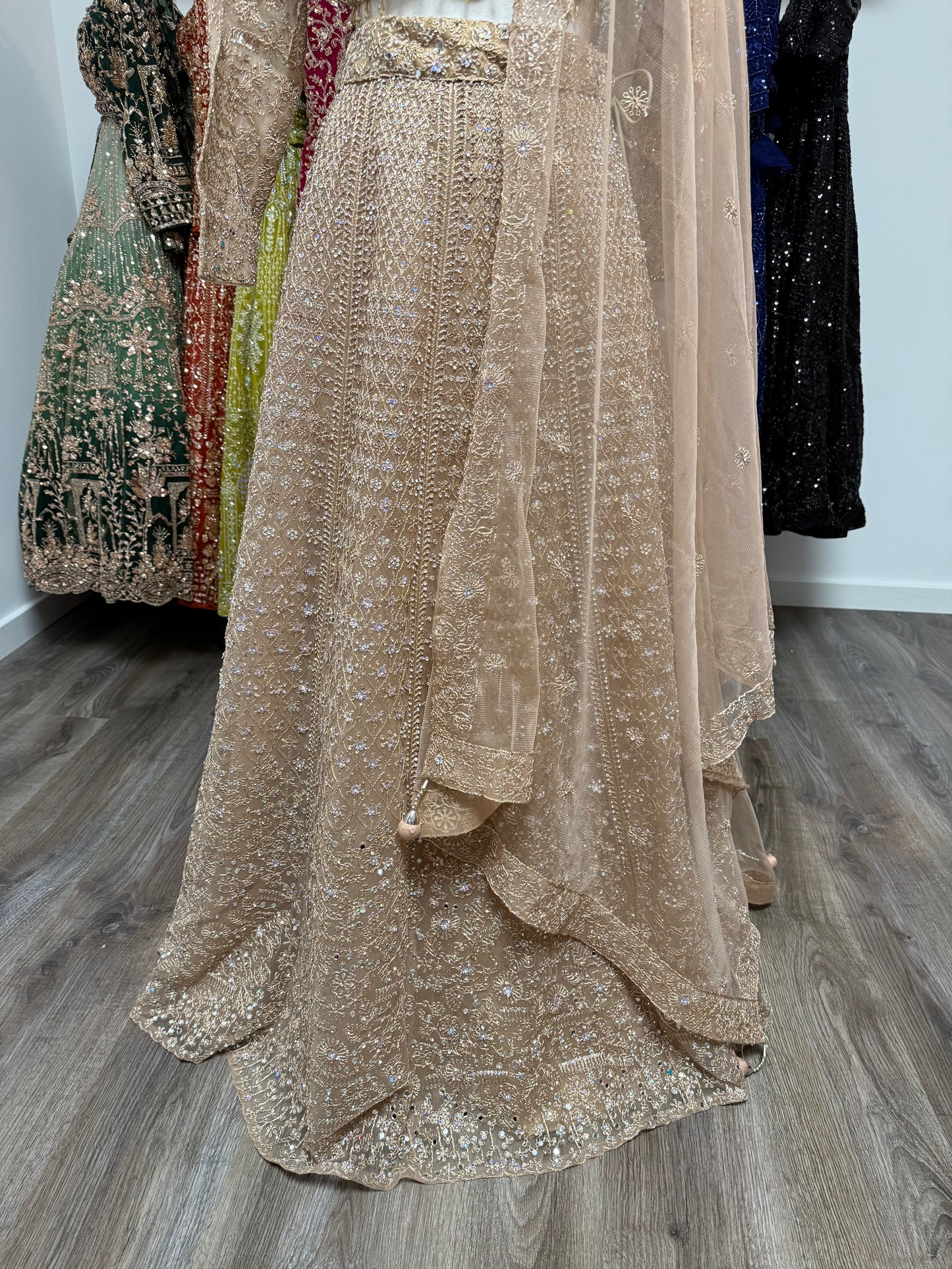 Anaya Fully Stitched Beige