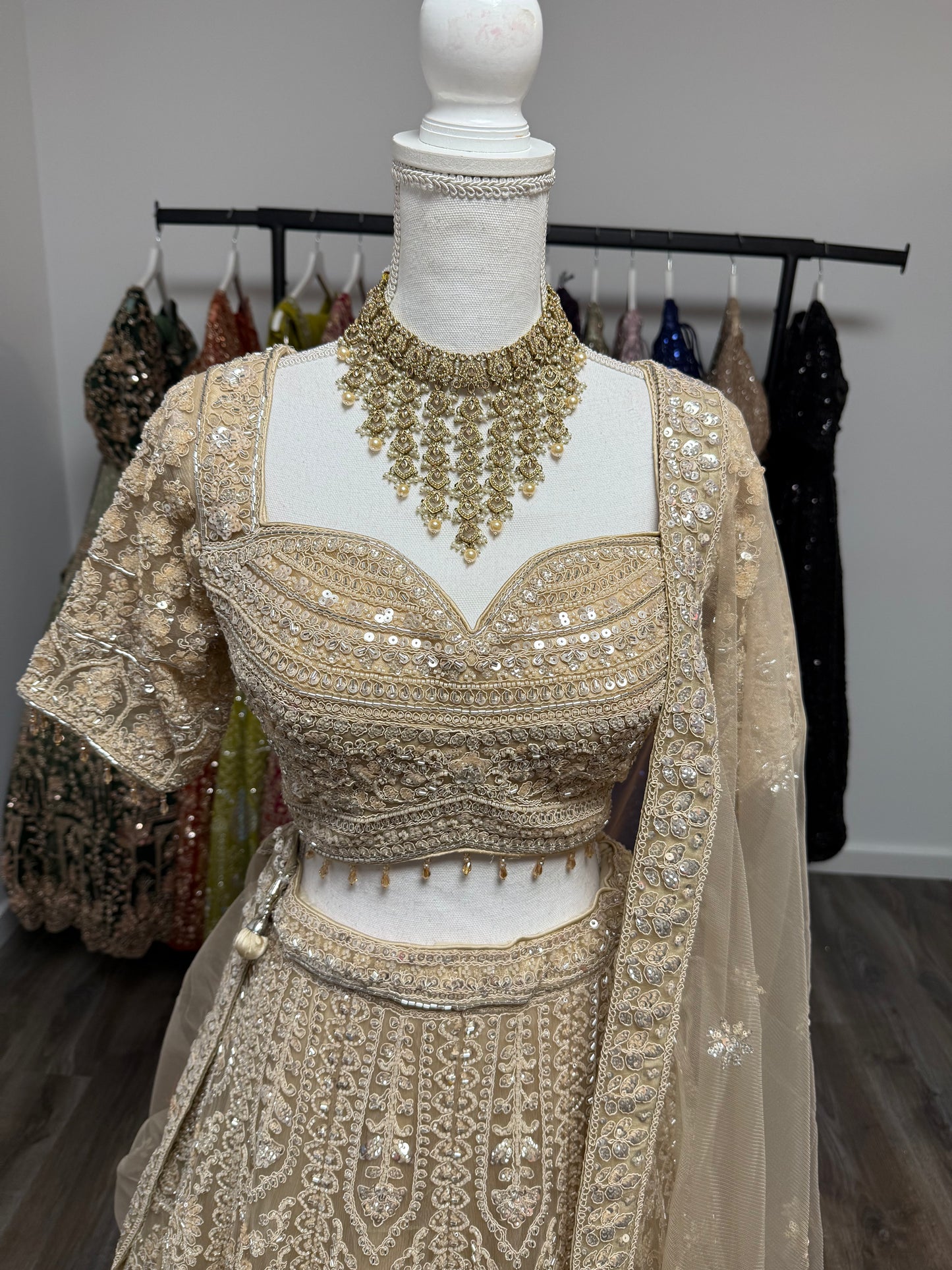 Riva Fully Stitched Beige