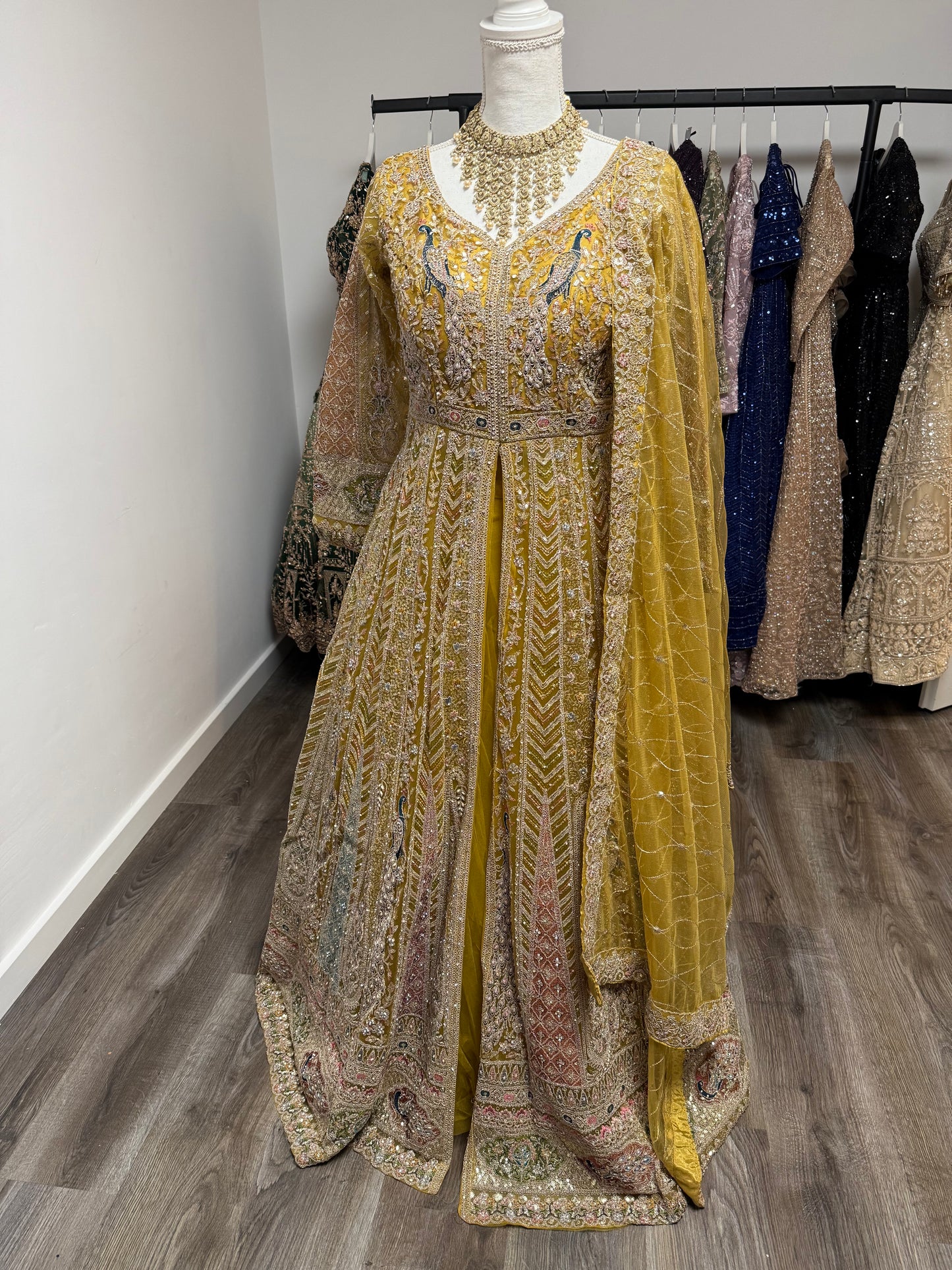 Ravina Fully Stitched Yellow