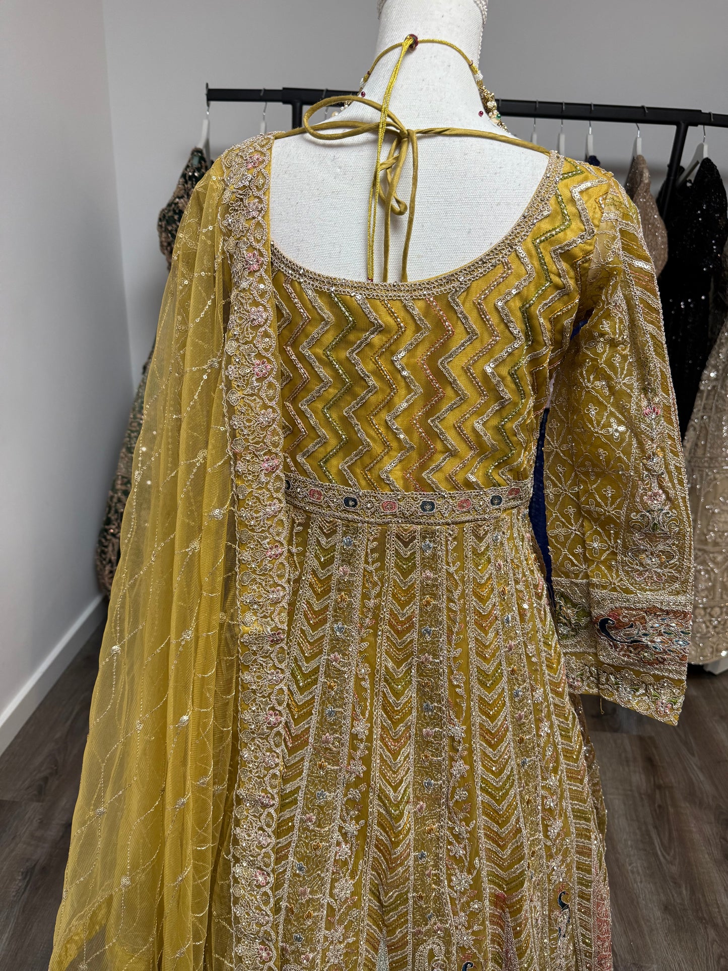 Ravina Fully Stitched Yellow