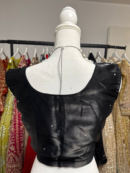 Sahira Fully Stitched Black