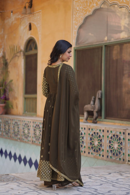 Yasmin Anarkali Green