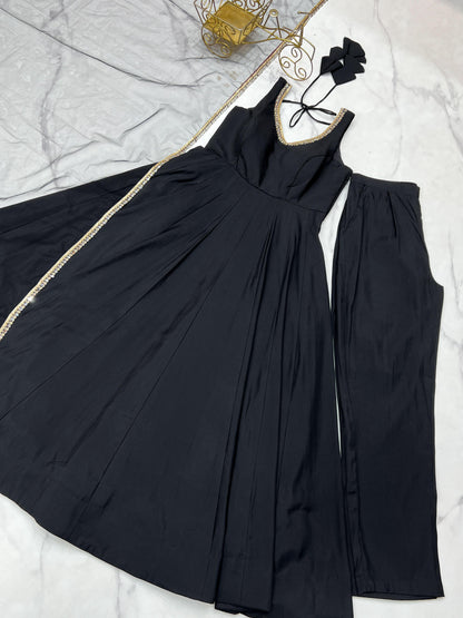 Inaya Anarkali Black