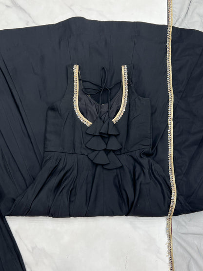 Inaya Anarkali Black