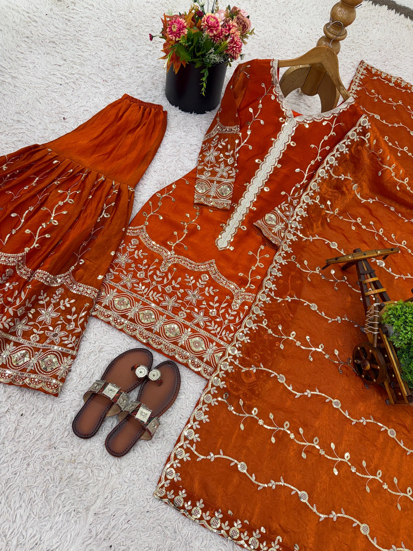 Twilight Sharara Orange