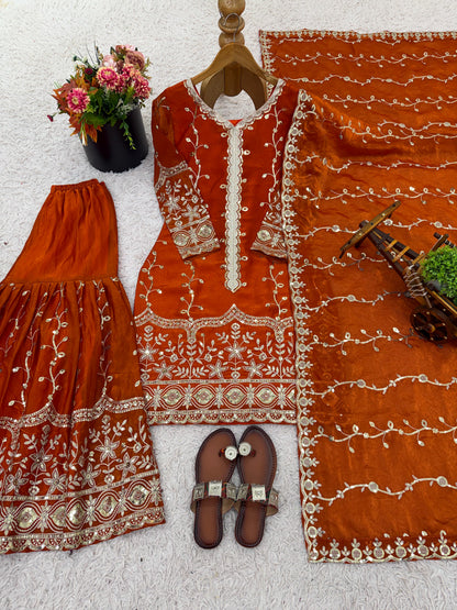 Twilight Sharara Orange