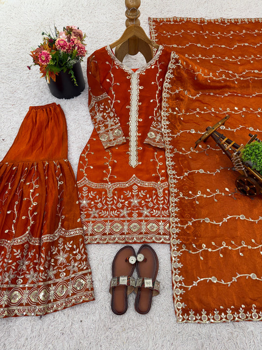 Twilight Sharara Orange