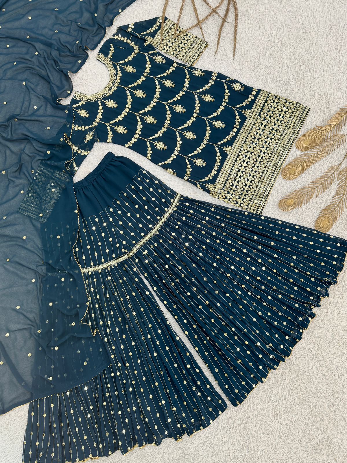 Moonlight Sharara Blue