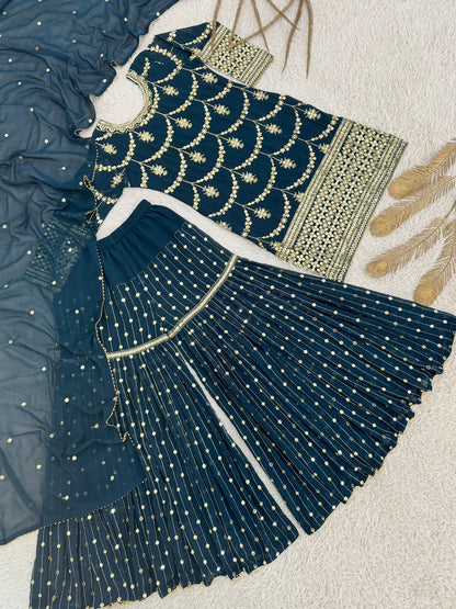 Moonlight Sharara Blue