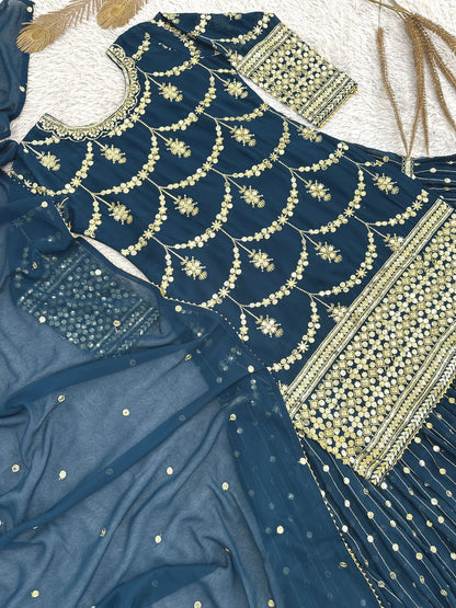 Moonlight Sharara Blue