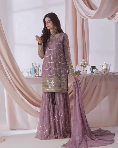 Moonlight Sharara Purple