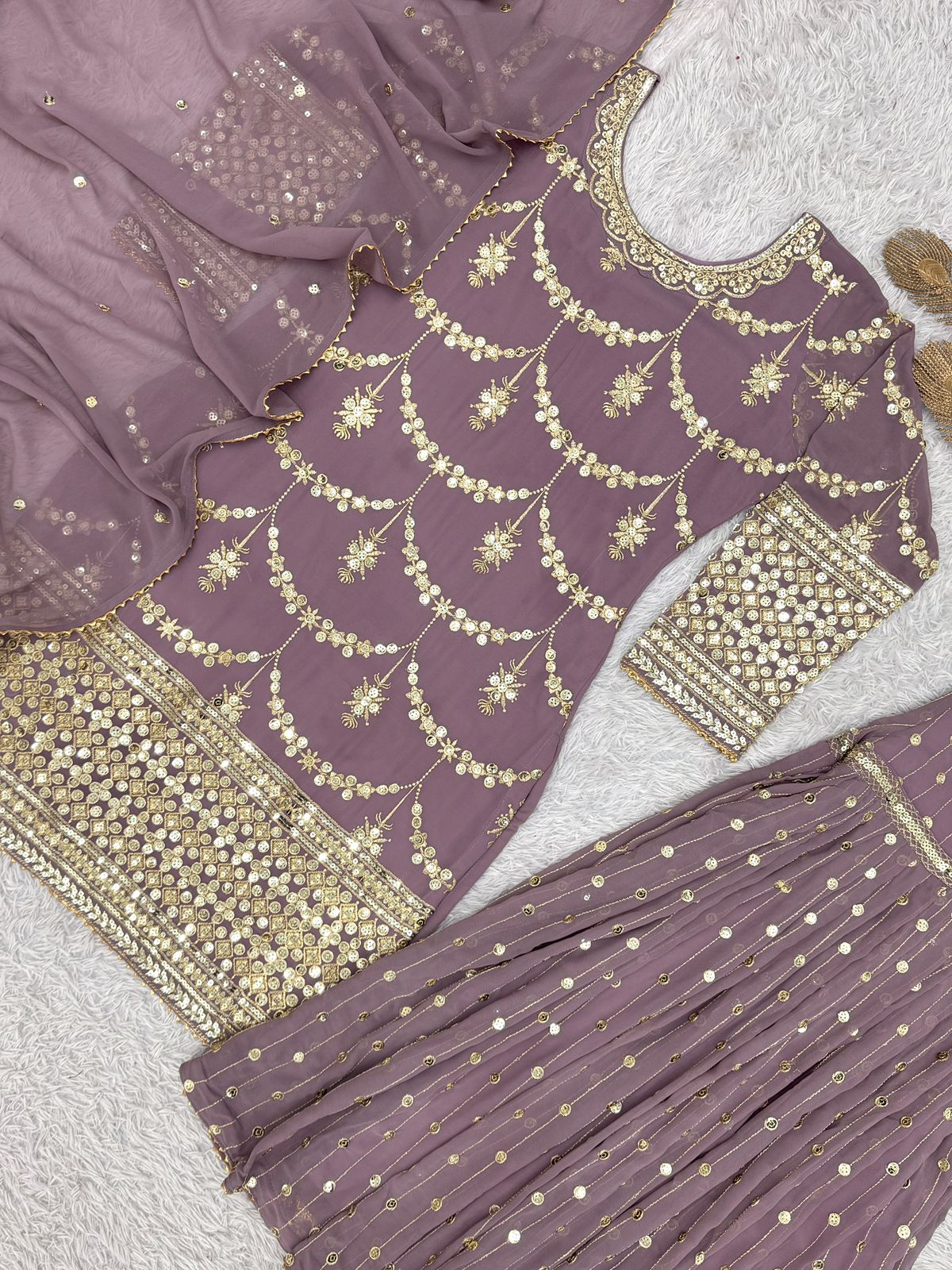 Moonlight Sharara Purple