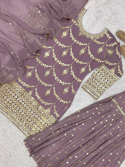 Moonlight Sharara Purple