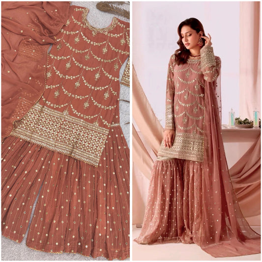 Moonlight Sharara Peach
