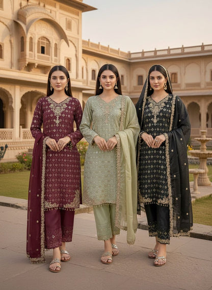 Shahi Sharara Black