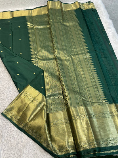 Green Semi Kanchipuram 04