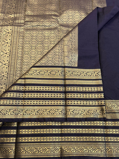 Bliue Semi Kanchipuram 05