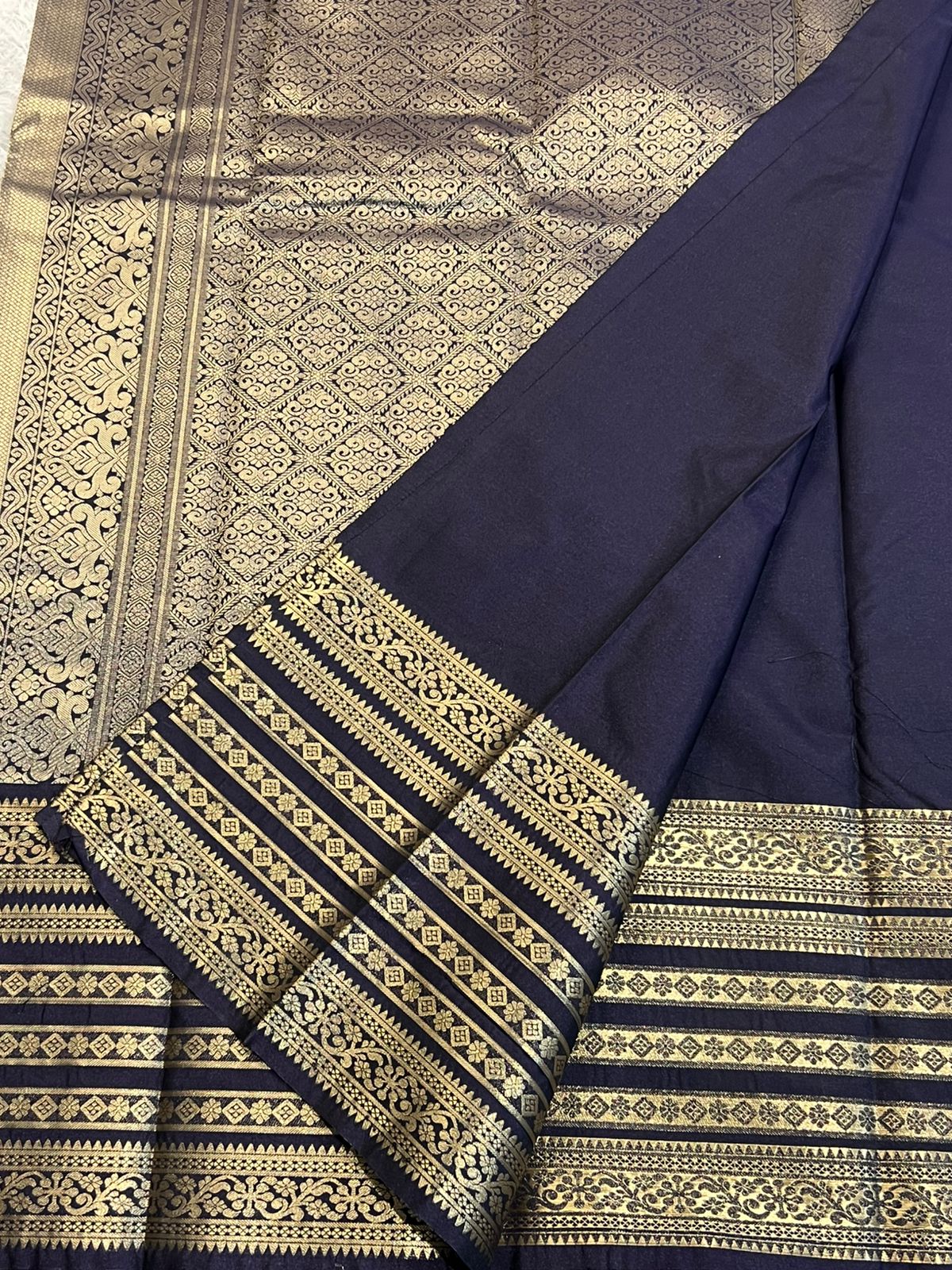 Bliue Semi Kanchipuram 05