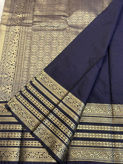 Bliue Semi Kanchipuram 05