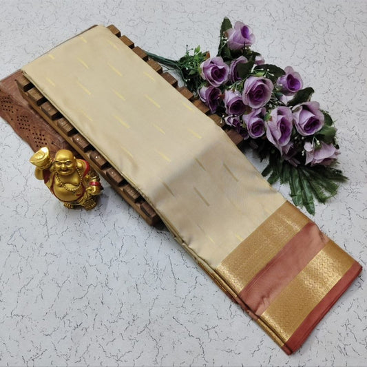 Silk Saree Beige 36