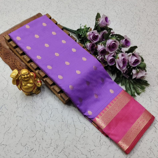Silk Saree Purple 23