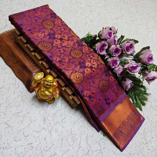 Silk Saree Purple 48