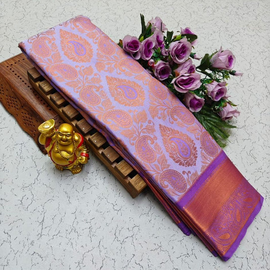 Silk Saree Lila 41