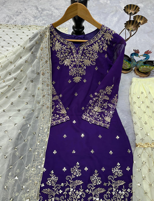 Liyana Sharara Purple