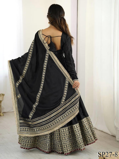 Zoya Anarkali Black