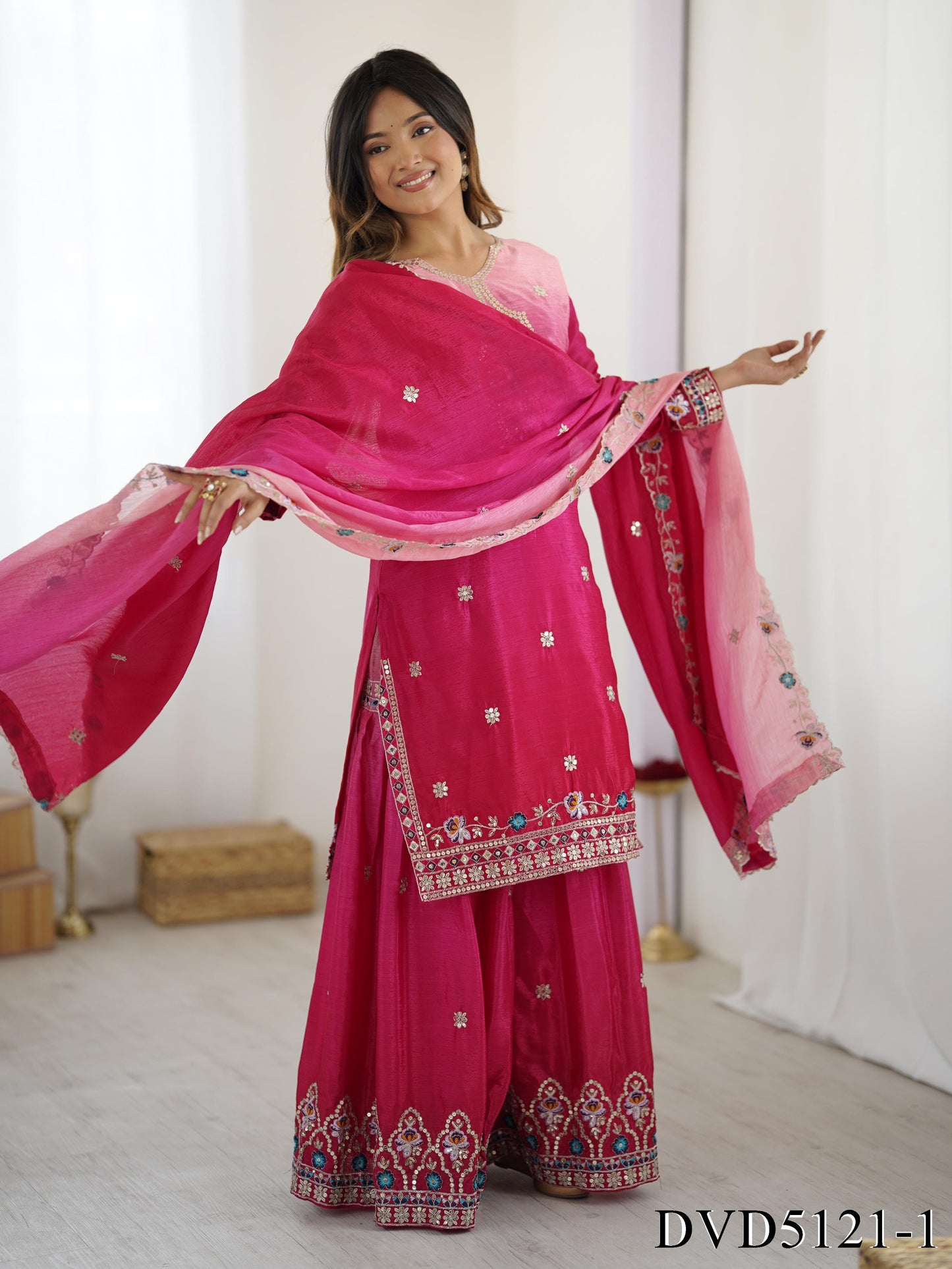 Kira Gharara/Sharara Pink