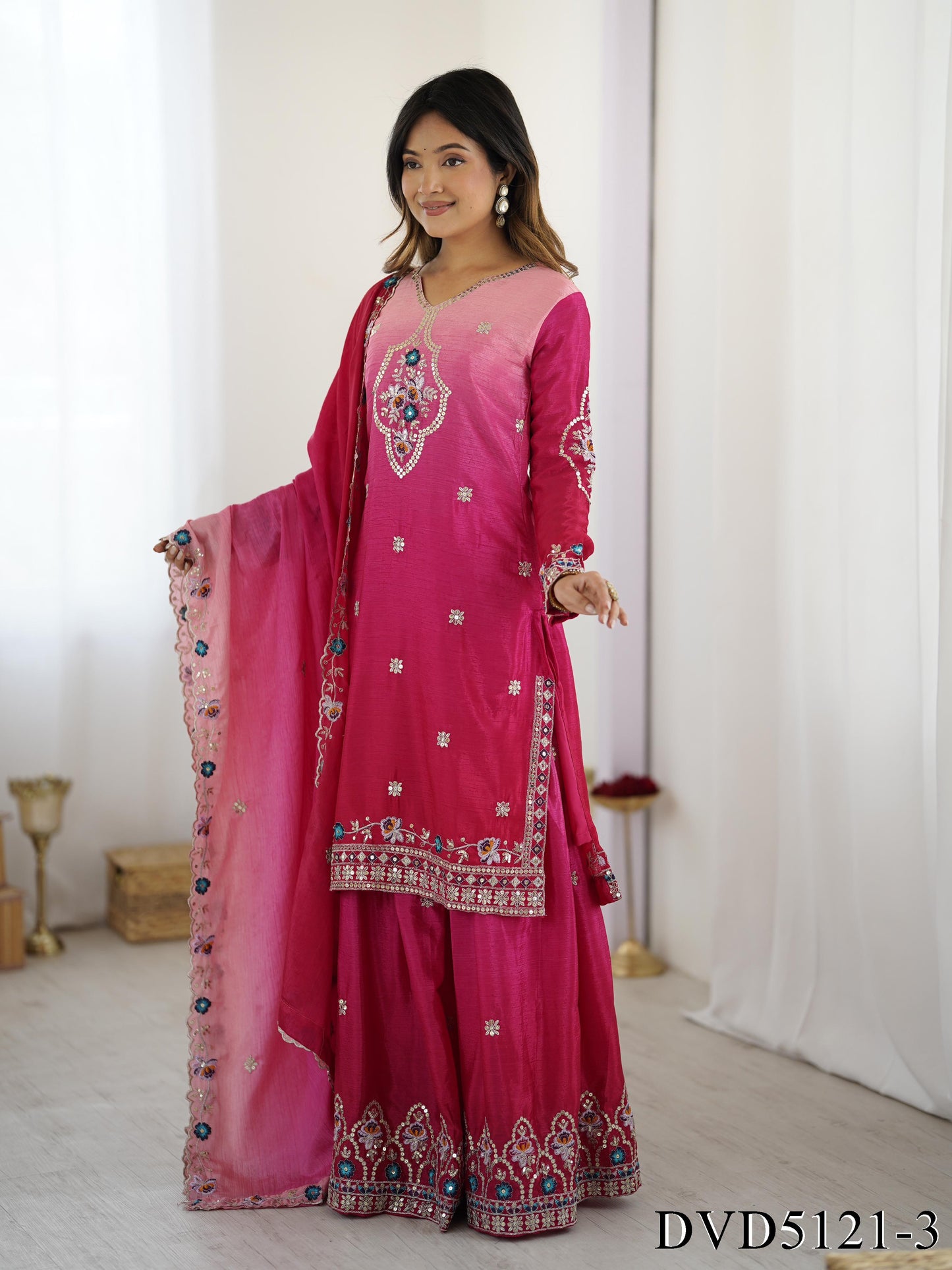 Kira Gharara/Sharara Pink