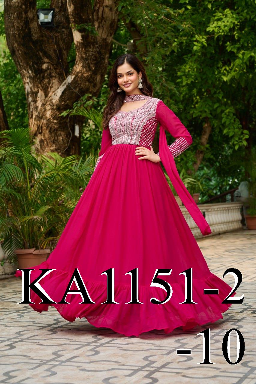 Ratna Anarkali Pink