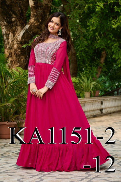 Ratna Anarkali Pink