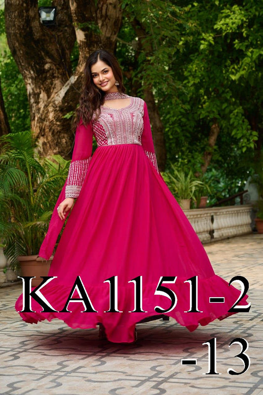 Ratna Anarkali Pink
