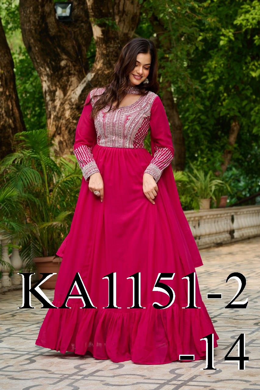 Ratna Anarkali Pink