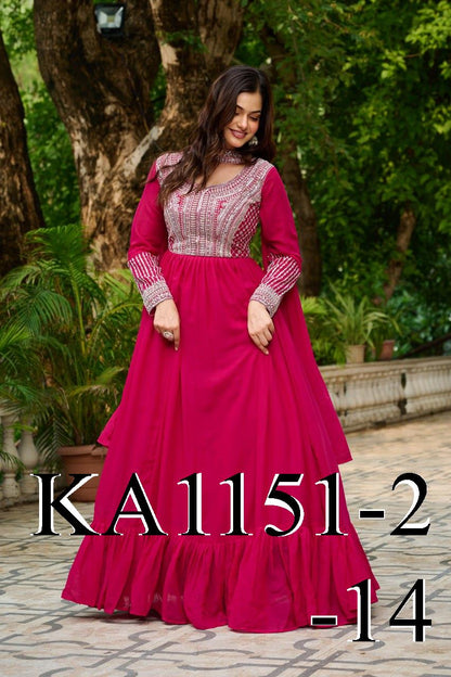 Ratna Anarkali Pink
