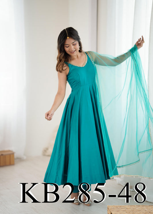 Inaya Anarkali Blue