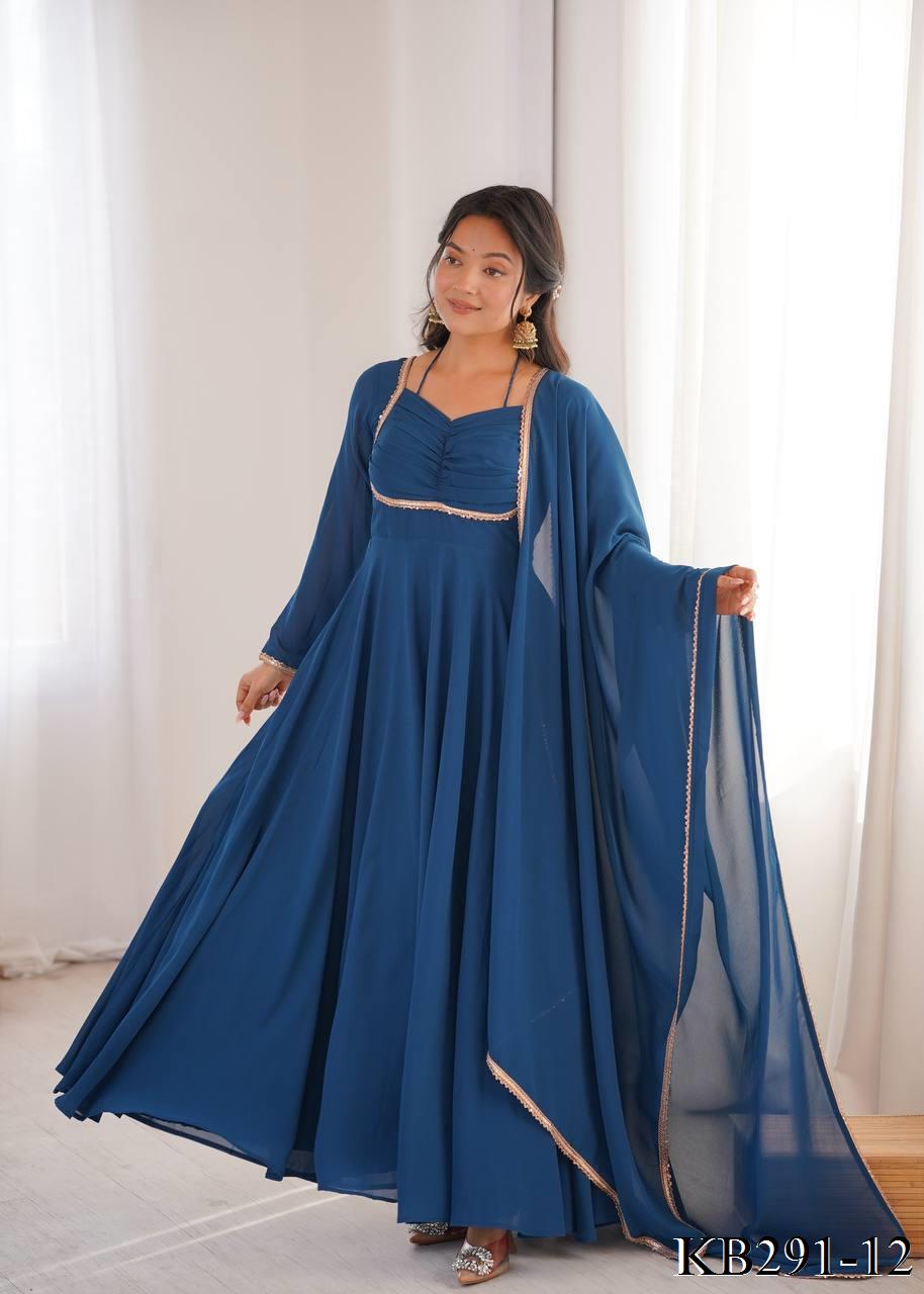 Laya Anarkali Blue